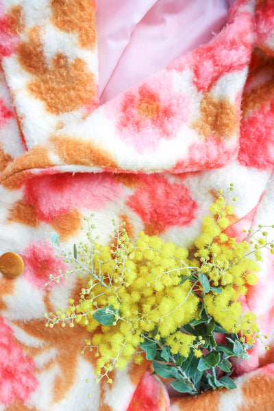 Floral Granny Dream Blanket Coat - One of a kind