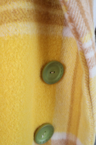 Blanket Coat - Golden Yellow