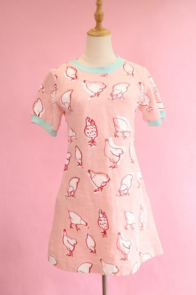 Chook Dress - Pale Pink