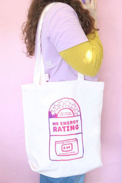 No Energy Rating Tote Bag