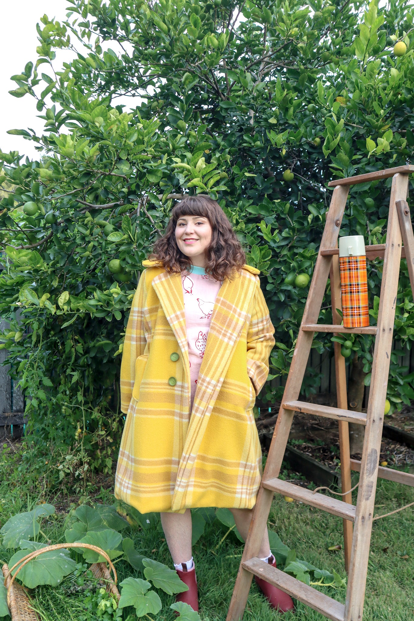 Blanket Coat - Golden Yellow