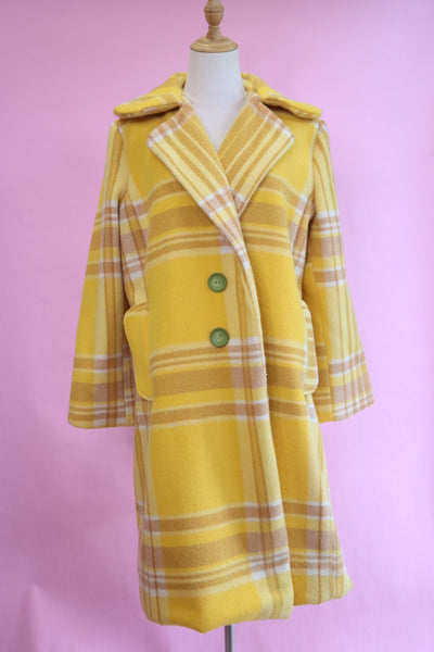 Blanket Coat - Golden Yellow