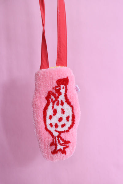 Tufted Chook Bag - Pink