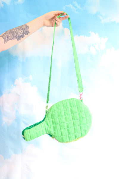 Table Tennis Clutch - Apple Green