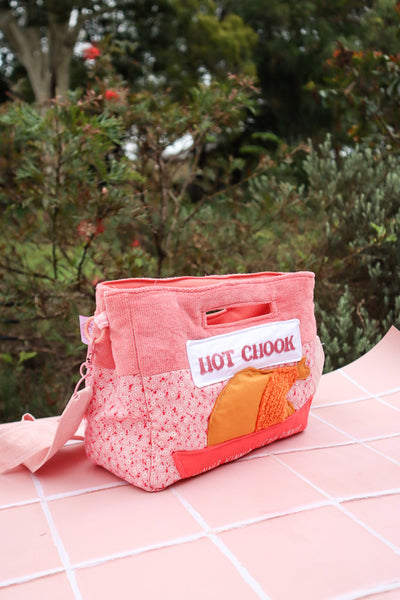 Hot Chook Bag - Pink Corduroy