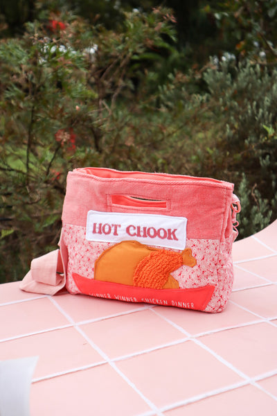 Hot Chook Bag - Pink Corduroy