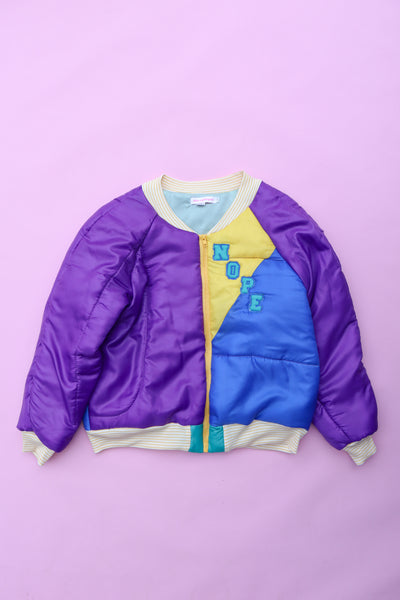 Nope Puffy - Purple + Blue