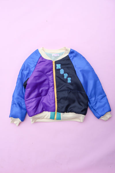 Nope Puffy - Blue + Black