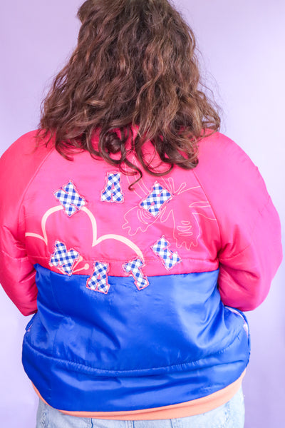 Nah Mate Puffy - Pink + Blue