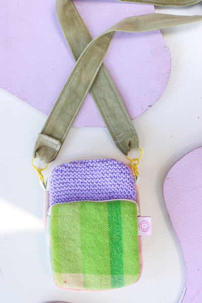 Mini Scrappack - Purple Knit