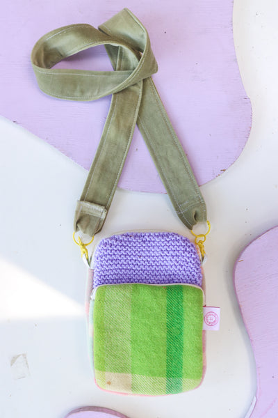 Mini Scrappack - Purple Knit