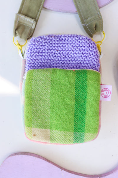 Mini Scrappack - Purple Knit