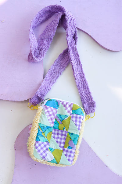 Mini Scrappack - Quilted Purple