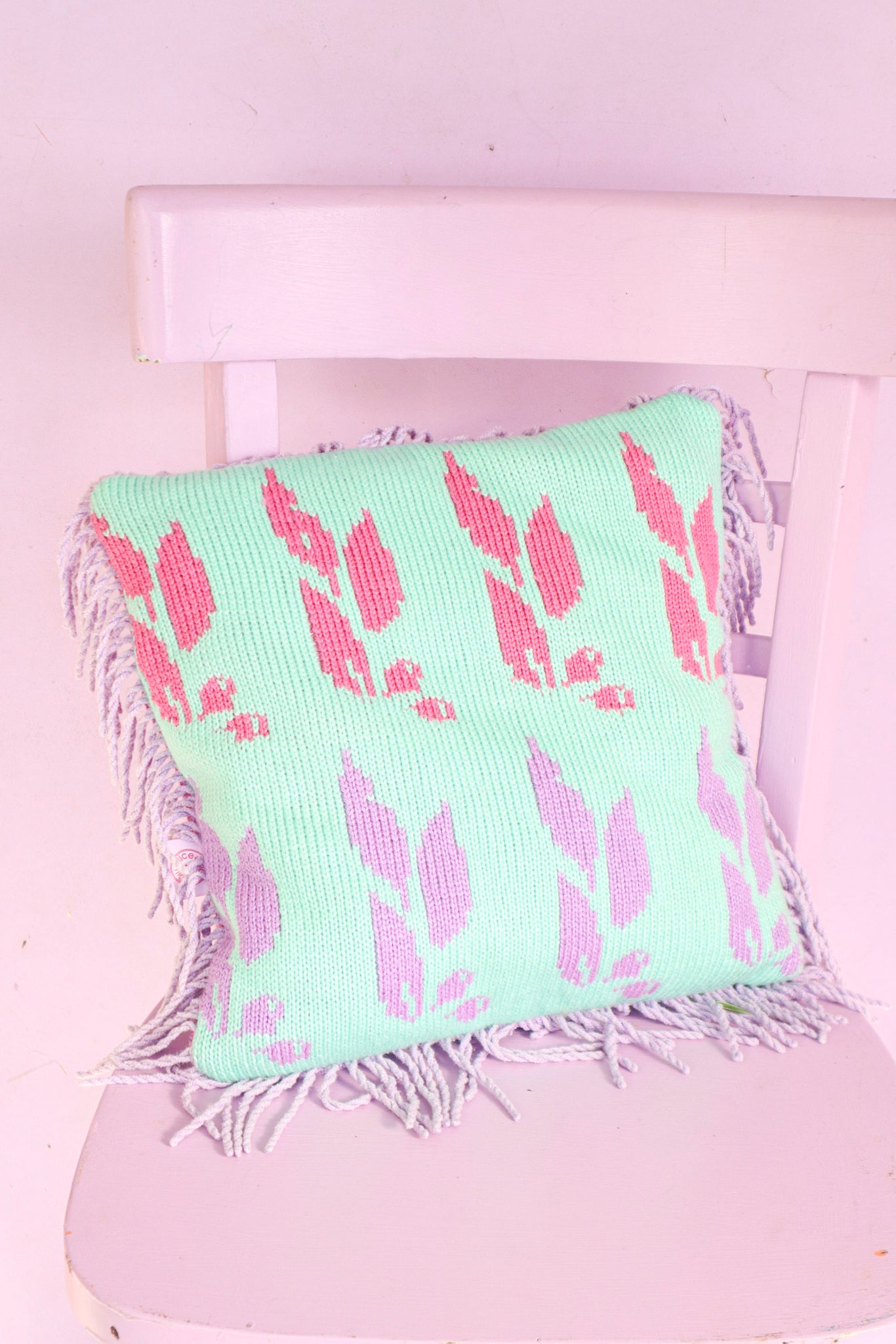 Scrappy Cushion - Aqua Gumleaf