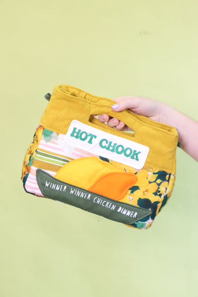 Hot Chook Bag - Golden Collage