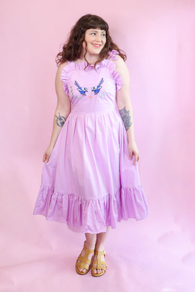 Fairy Wren Dress - Lilac