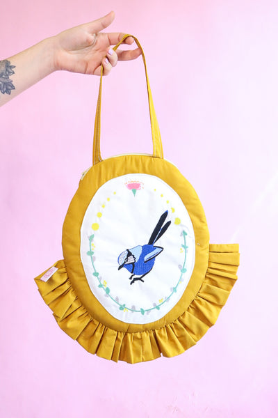 Quilted Cameo Bag - Fairy Wren