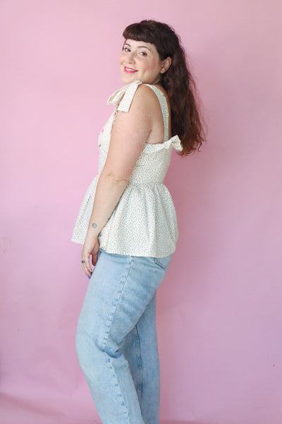 Kookaburra Flounce Top - Dot’s and Dashes