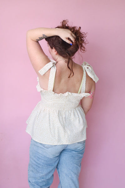 Kookaburra Flounce Top - Dot’s and Dashes