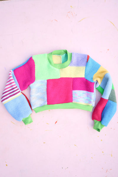 Lilly Patchy Jumper - One of a kind
